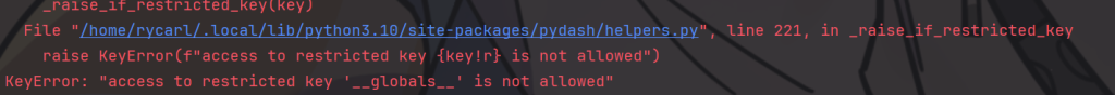 Pydash中的原型链污染 Pydash中的原型链污染